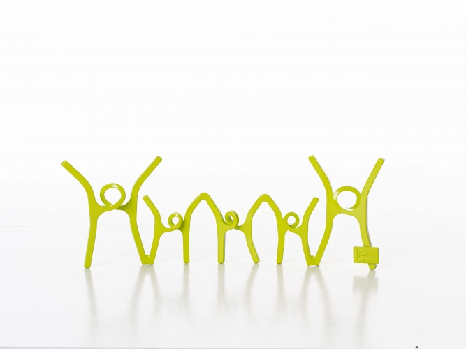 Happy people - small - Lime Green  (4)
