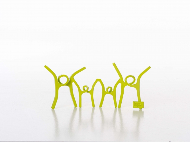 Happy people - small - Lime Green  (5)